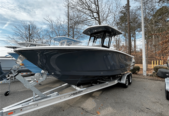 2024 Robalo R250 Solid Shark Gray Boat